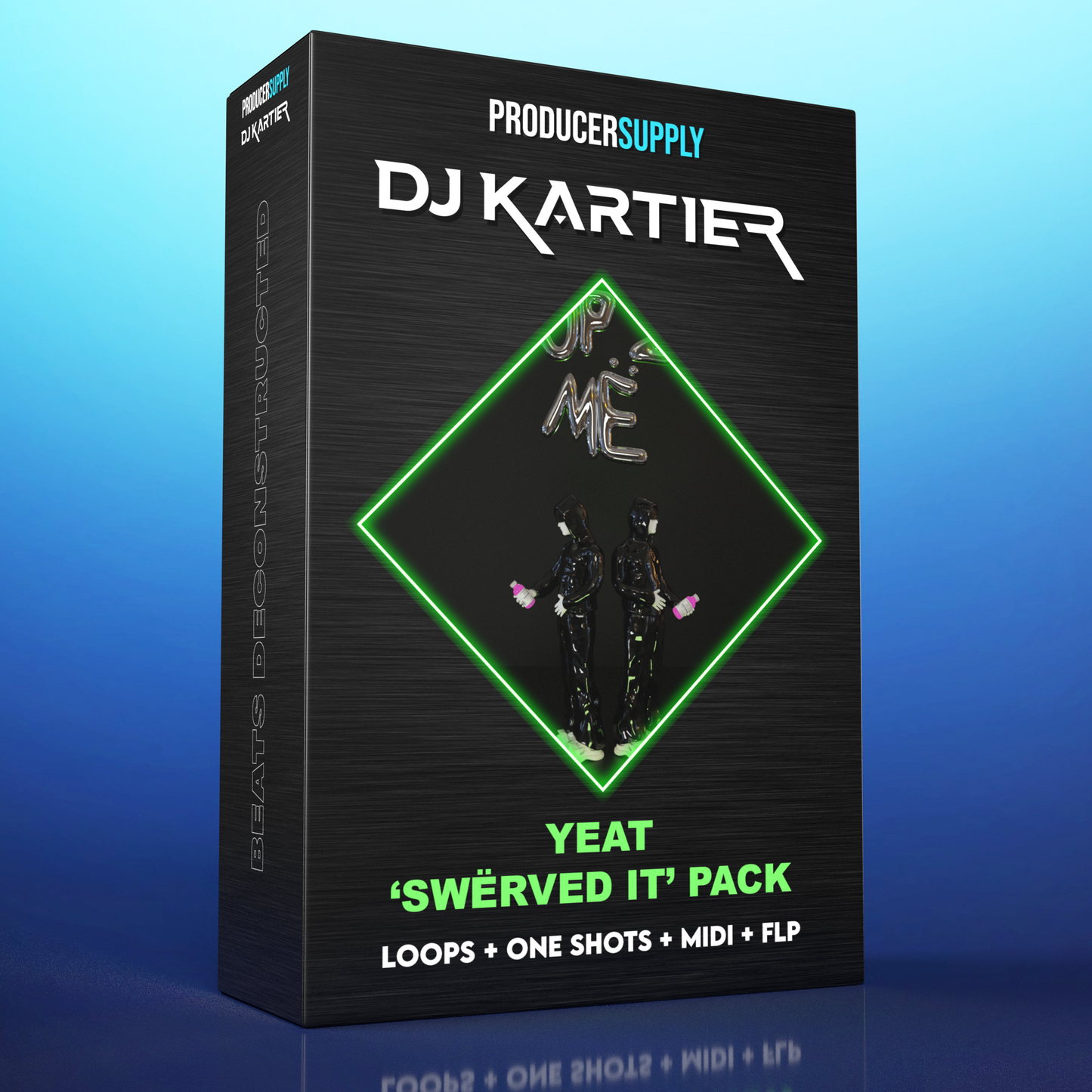 Yeat - 'Swërved It' Beat Deconstructed Kit | Loops + One Shots + MIDI + FLP