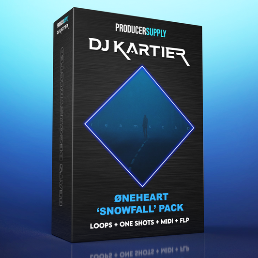 Øneheart - 'Snowfall' Beat Deconstructed Kit | Loops + One Shots + MIDI + FLP