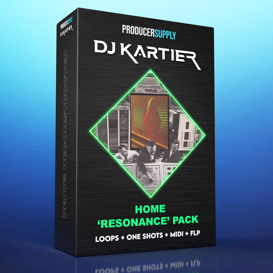 HOME - 'Resonance' Beat Deconstructed Kit | Loops + One Shots + MIDI + FLP