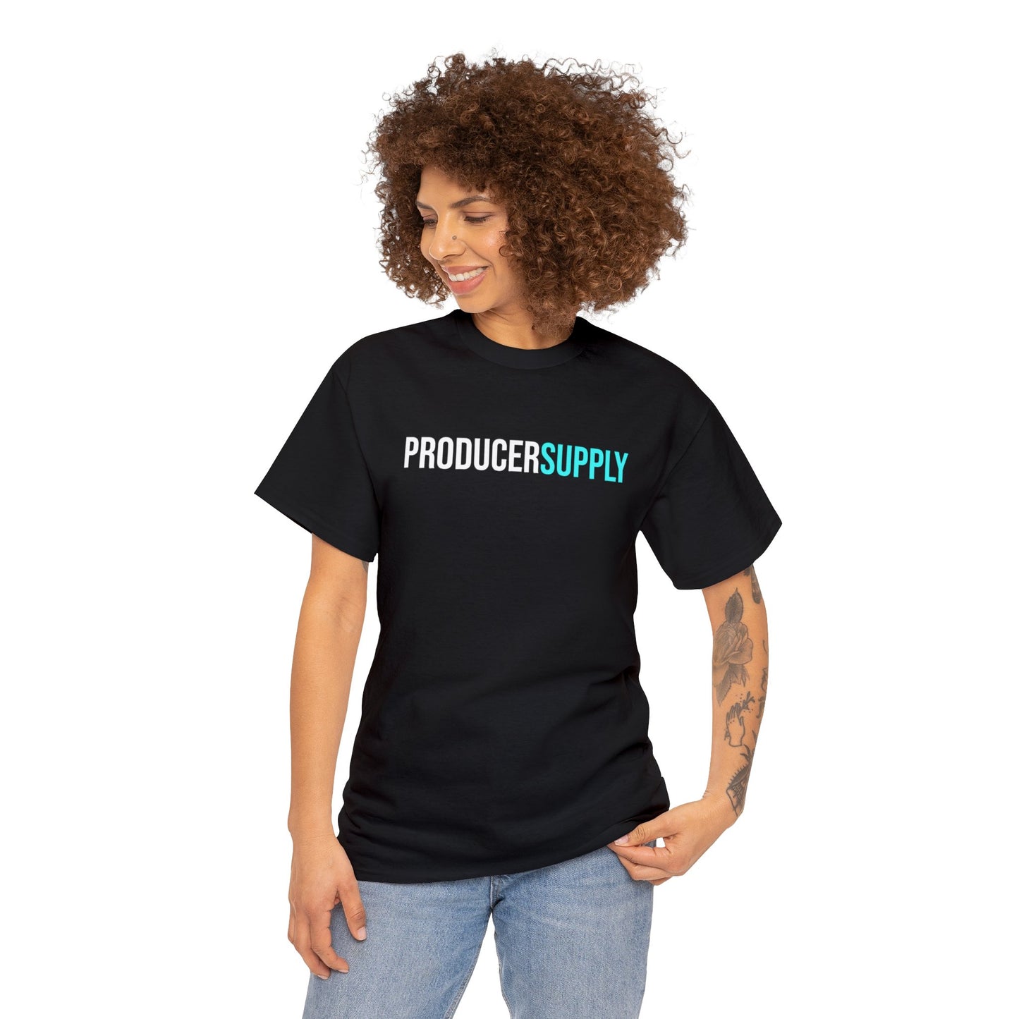 ProducerSupply Signature Logo Heavy Cotton Tee