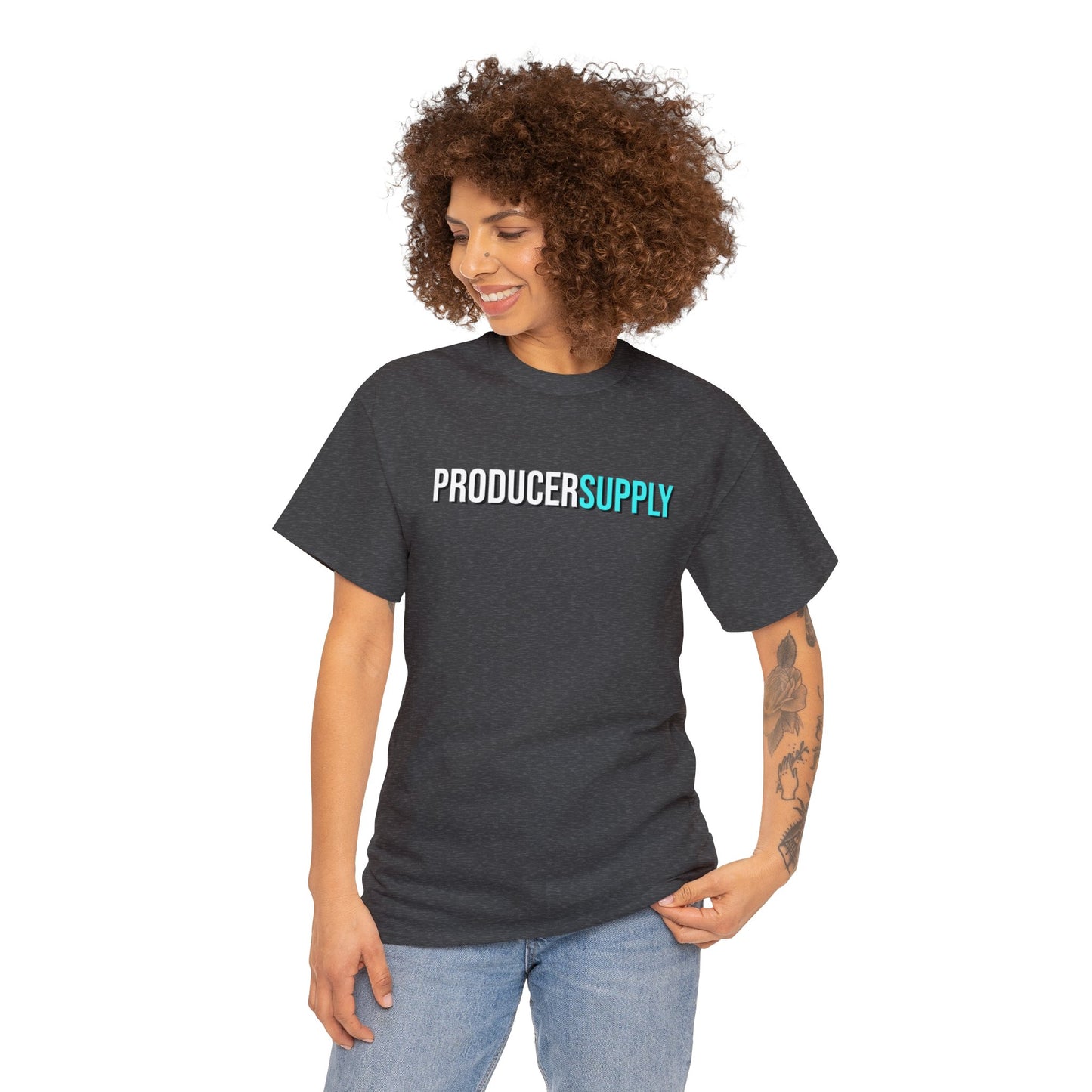 ProducerSupply Signature Logo Heavy Cotton Tee