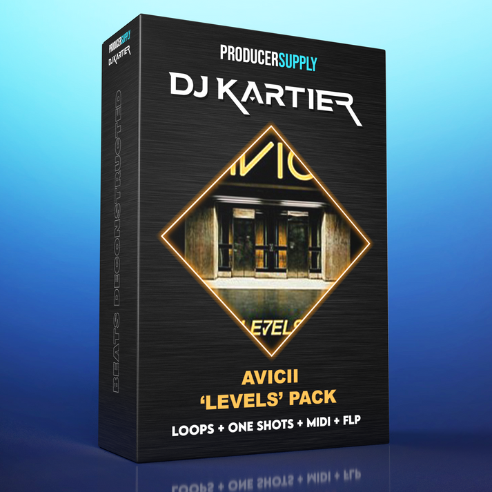 Avicii 'Levels' Full Drop Kit Loops + One Shots + MIDI + FLP