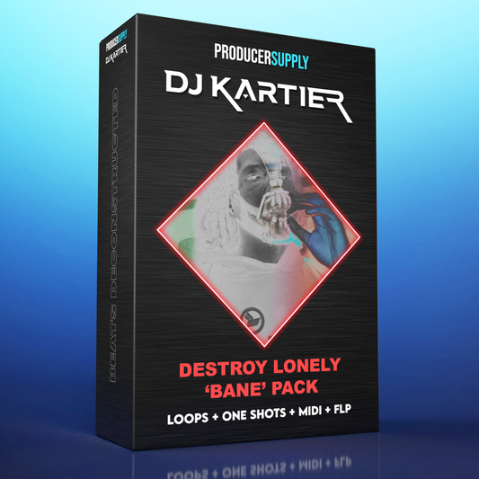 Destroy Lonely - 'Bane' Beat Deconstructed Kit | Loops + One Shots + MIDI + FLP
