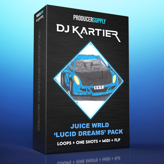 Juice Wrld - 'Lucid Dreams' Beat Deconstructed Kit | Loops + One Shots + MIDI + FLP