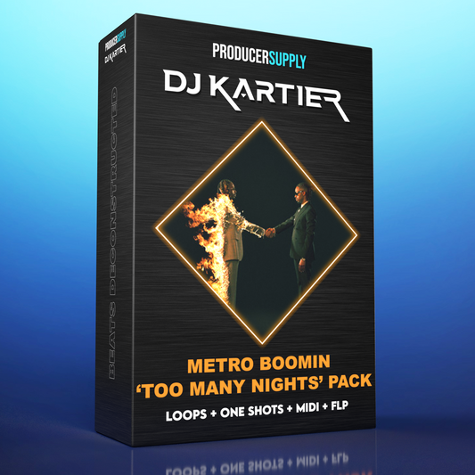Metro Boomin - 'Too Many Nights' Beat Deconstructed Kit | Loops + One Shots + MIDI + FLP