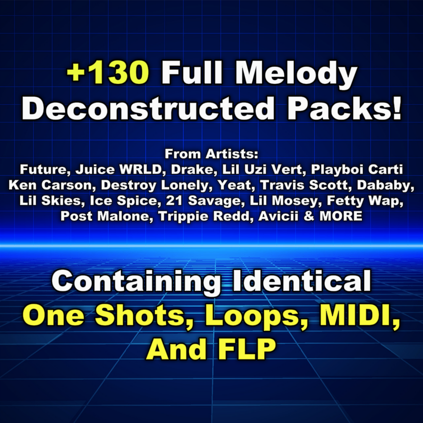 Hit Records Deconstructed - 180+ Pack Bundle (Free Updates For Life) | Loops + One Shots + MIDI + FLP
