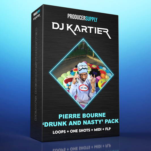 Pierre Bourne - 'Drunk And Nasty' Beat Deconstructed Kit | Loops + One Shots + MIDI + FLP