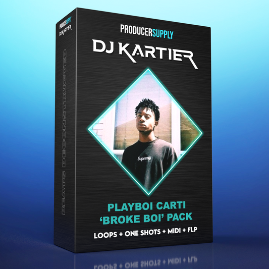 Playboi Carti - 'Broke Boi' Beat Deconstructed Kit | Loops + One Shots + MIDI + FLP
