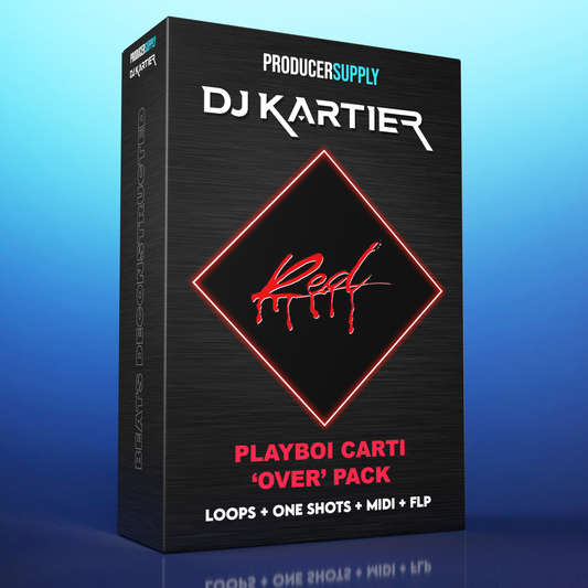 Playboi Carti - 'Over' Beat Deconstructed Kit | Loops + One Shots + MIDI + FLP