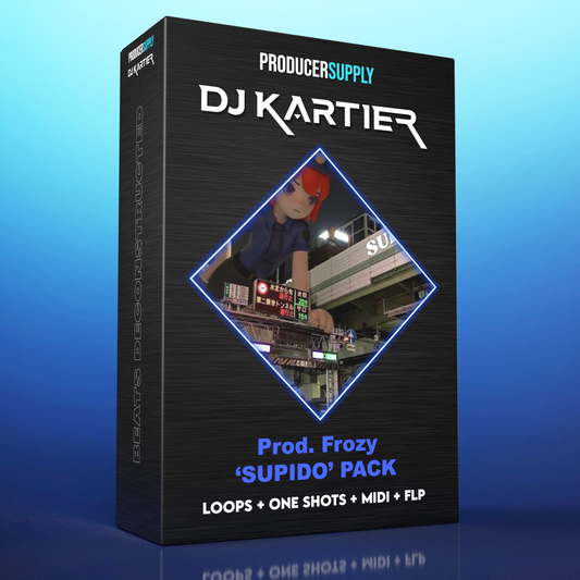 Prod. Frozy - 'Supido' Beat Deconstructed Kit | Loops + One Shots + MIDI + FLP