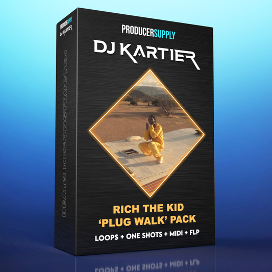 Rich The Kid - 'Plug Walk' Beat Deconstructed Kit | Loops + One Shots + MIDI + FLP
