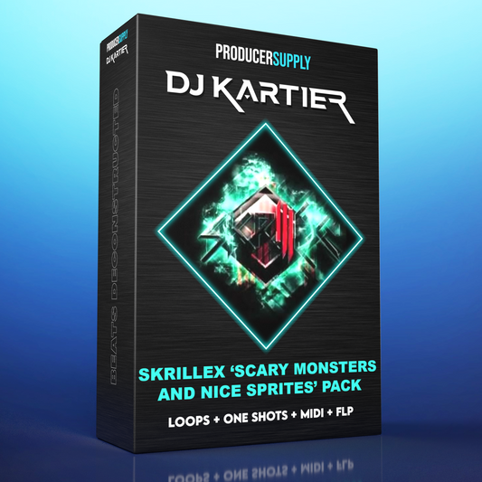 Skrillex - Scary Monsters And Nice Sprites' Deconstructed Kit | Loops + One Shots + MIDI + FLP