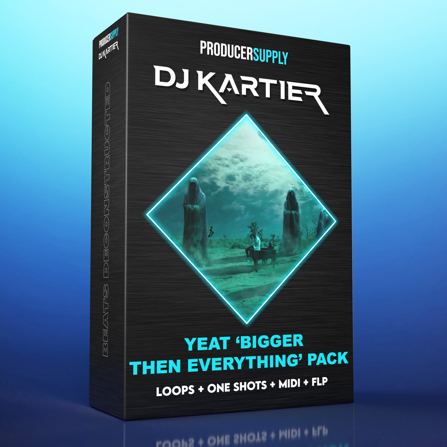 Yeat - 'Bigger Then Everything' Beat Deconstructed Kit | Loops + One Shots + MIDI + FLP