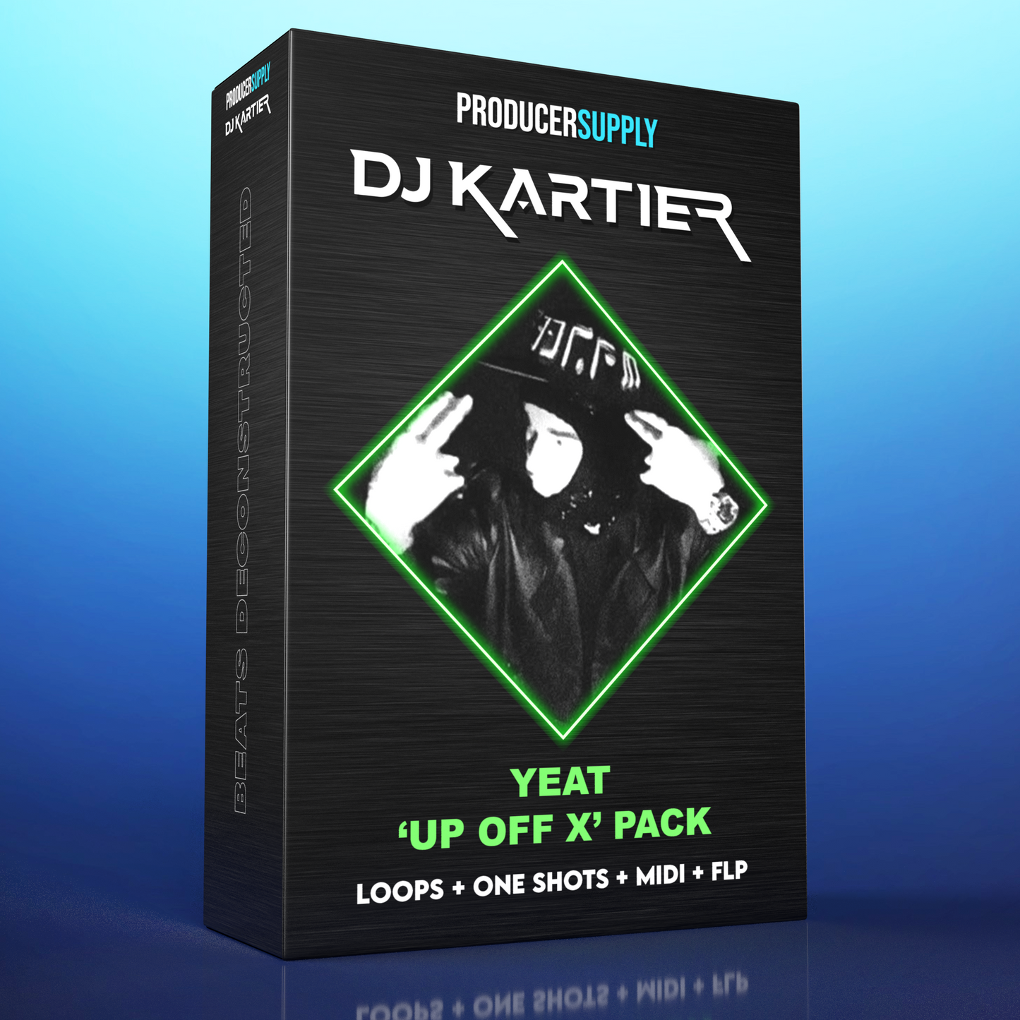 Yeat - 'Up Off X' Beat Deconstructed Kit | Loops + One Shots + MIDI + FLP