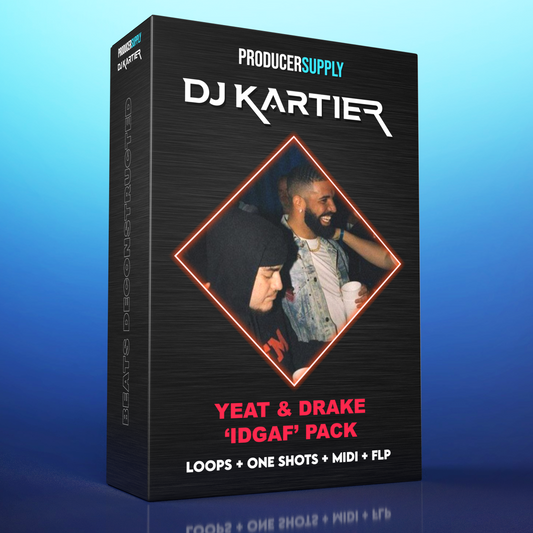 Yeat & Drake - 'IDGAF' Beat Deconstructed Kit | Loops + One Shots + MIDI + FLP