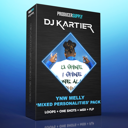 YNW Melly - 'Mixed Personalities' Beat Deconstructed Kit | Loops + One Shots + MIDI + FLP