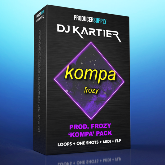Prod. Frozy - 'Kompa' Beat Deconstructed Kit | Loops + One Shots + MIDI + FLP