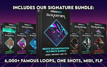 Kartier Keyboard Ultimate Bundle With 1,000+ Famous Sounds/Presets - 29 Customizable Light-Up Keys, USB & Bluetooth Connection, IOS & Android App (Limited Presale)