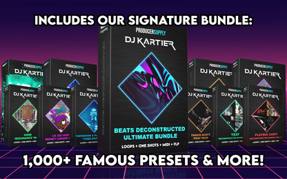 Kartier LED MIDI Keyboard With 1,000+ Famous Sounds/Presets Bundle, 29 Customizable LED Keys, USB & Bluetooth Connection, IOS & Android App (Limited Presale)