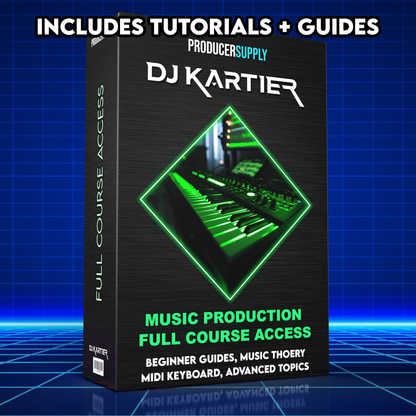 Kartier LED MIDI Keyboard With 1,000+ Famous Sounds/Presets Bundle, 29 Customizable LED Keys, USB & Bluetooth Connection, IOS & Android App (Limited Presale)